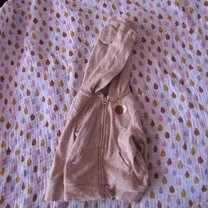 Carter's 0-3 Months Beige Koala Hoodie